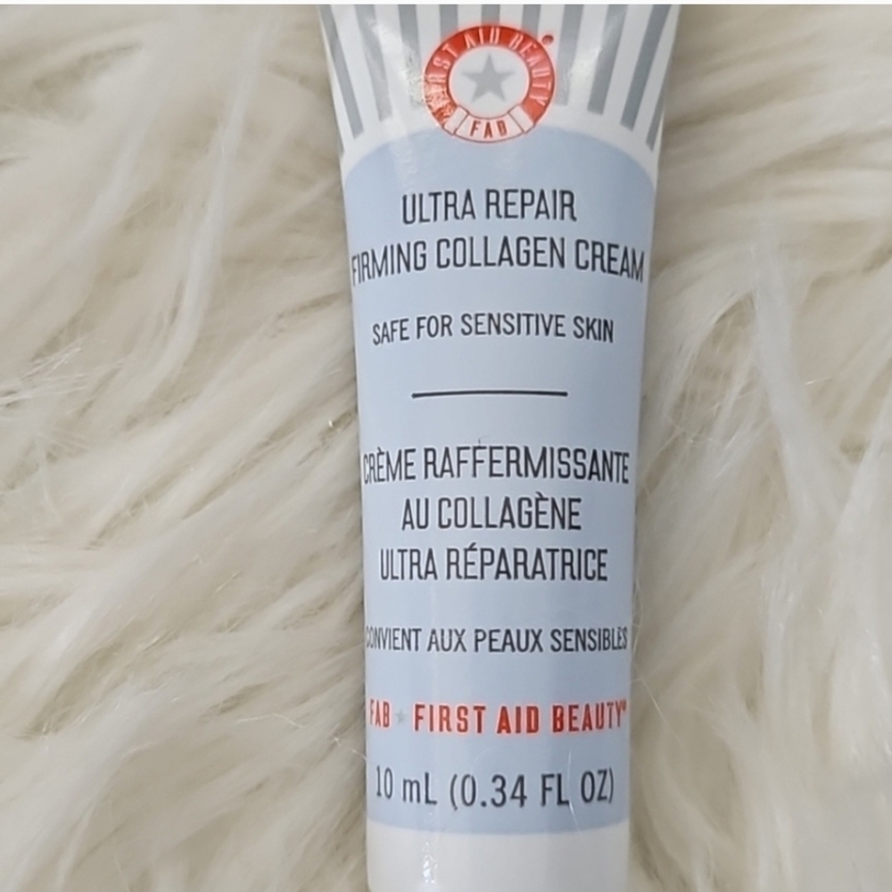 First Aid Beauty Ultra Repair Firming Collagen Cream Trial Size NIP